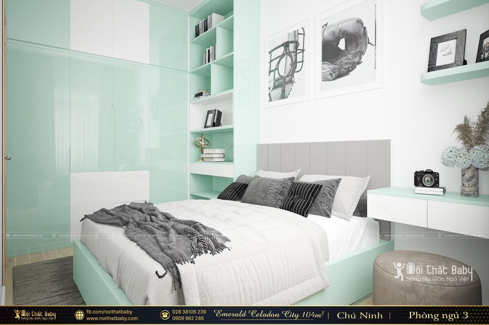 Tổng hợp các mẫu thiết kế nội thất Chung cư Emerald Celadon City